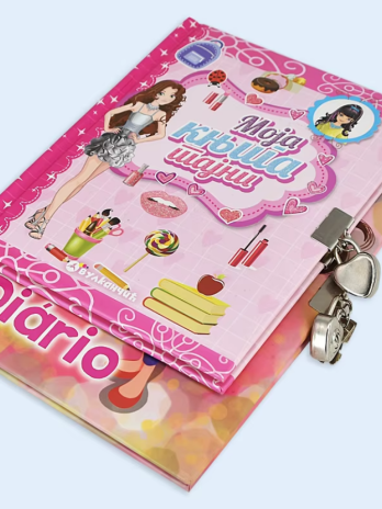 New Arrived Customised Day Planner Personalized Cover and Inner Paper Printed Diary Notebook with Lock
