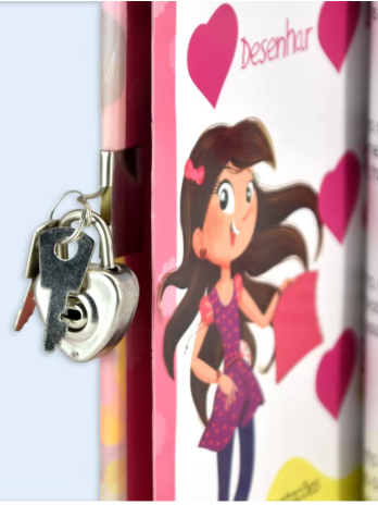 New Arrived Customised Day Planner Personalized Cover and Inner Paper Printed Diary Notebook with Lock