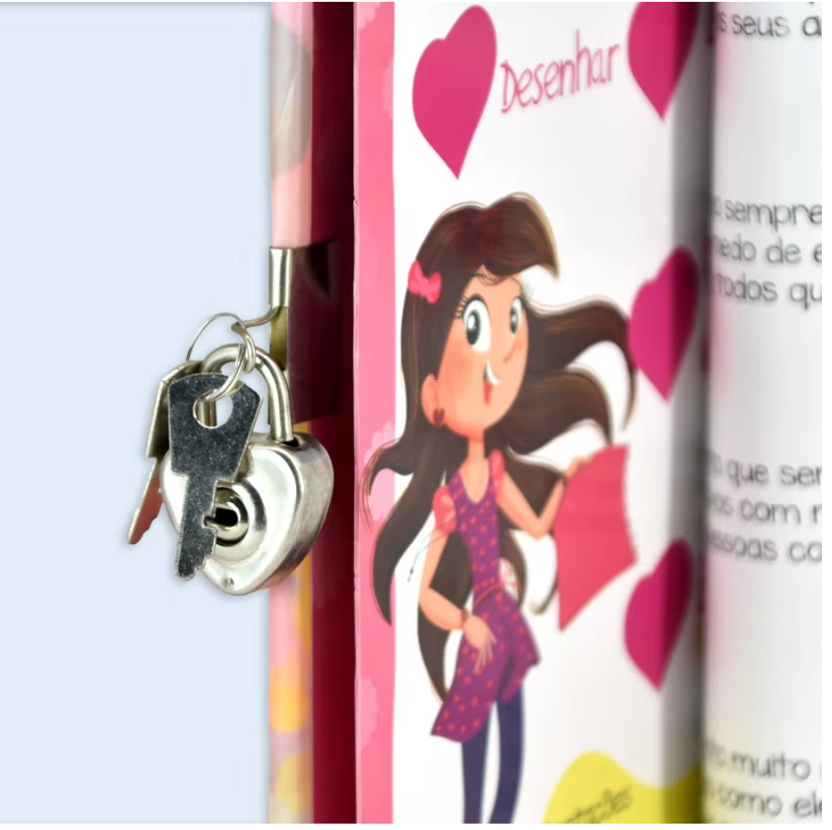 New Arrived Customised Day Planner Personalized Cover and Inner Paper Printed Diary Notebook with Lock - Image 2