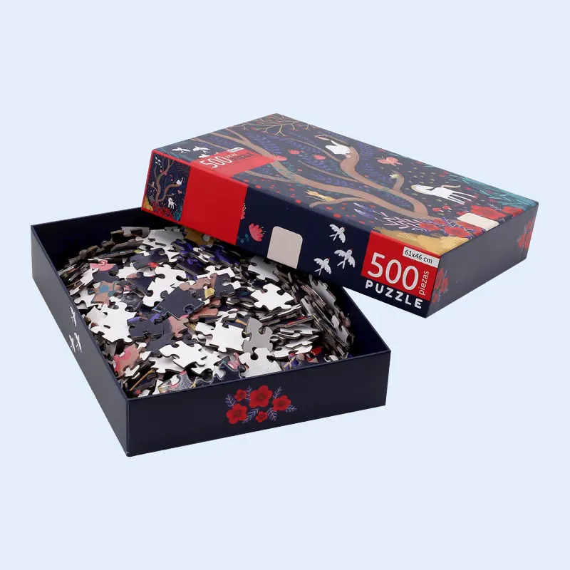 Popular sales of custom paper stress reduction fun puzzle game